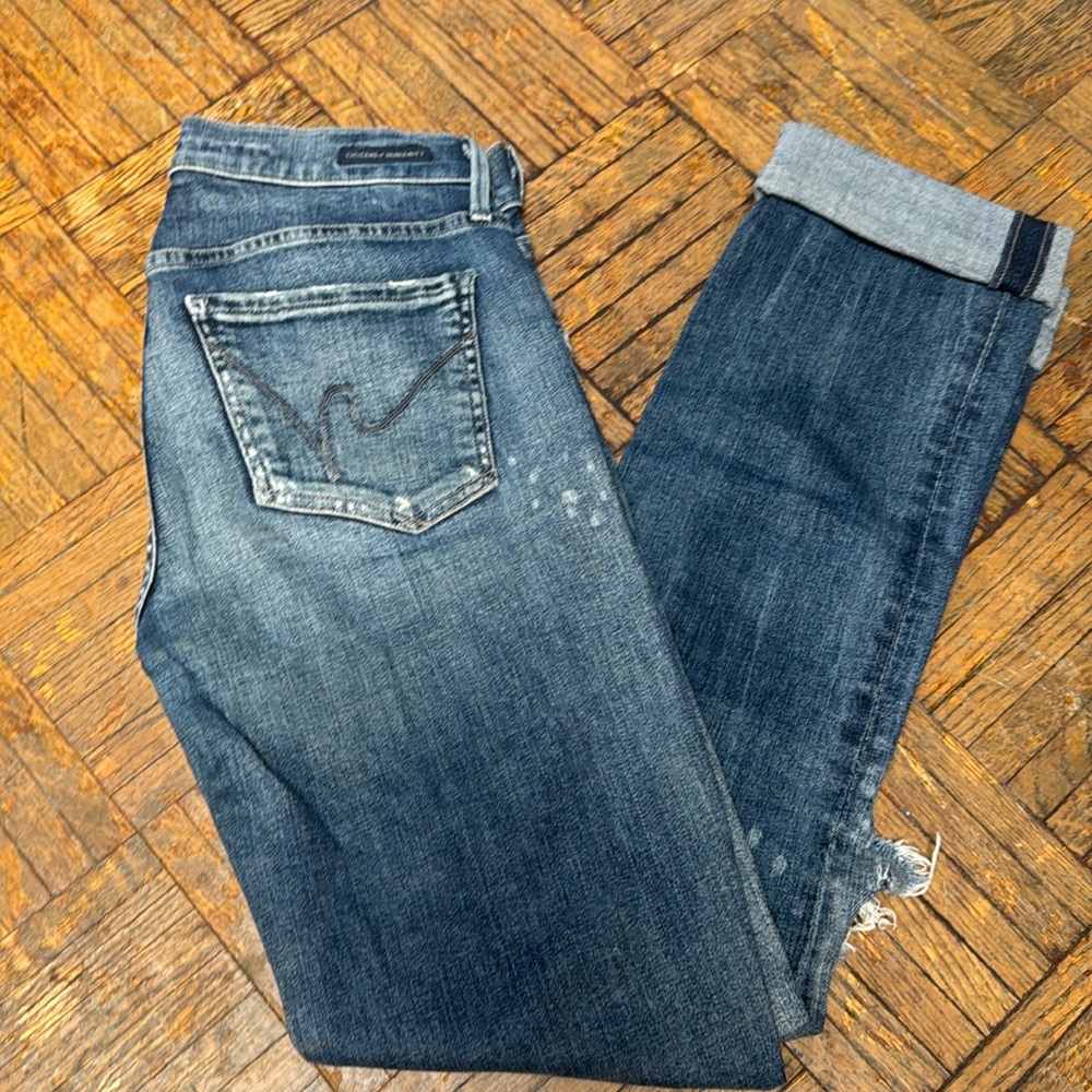 Citizens of Humanity Ripped Destroyed Jeans 27